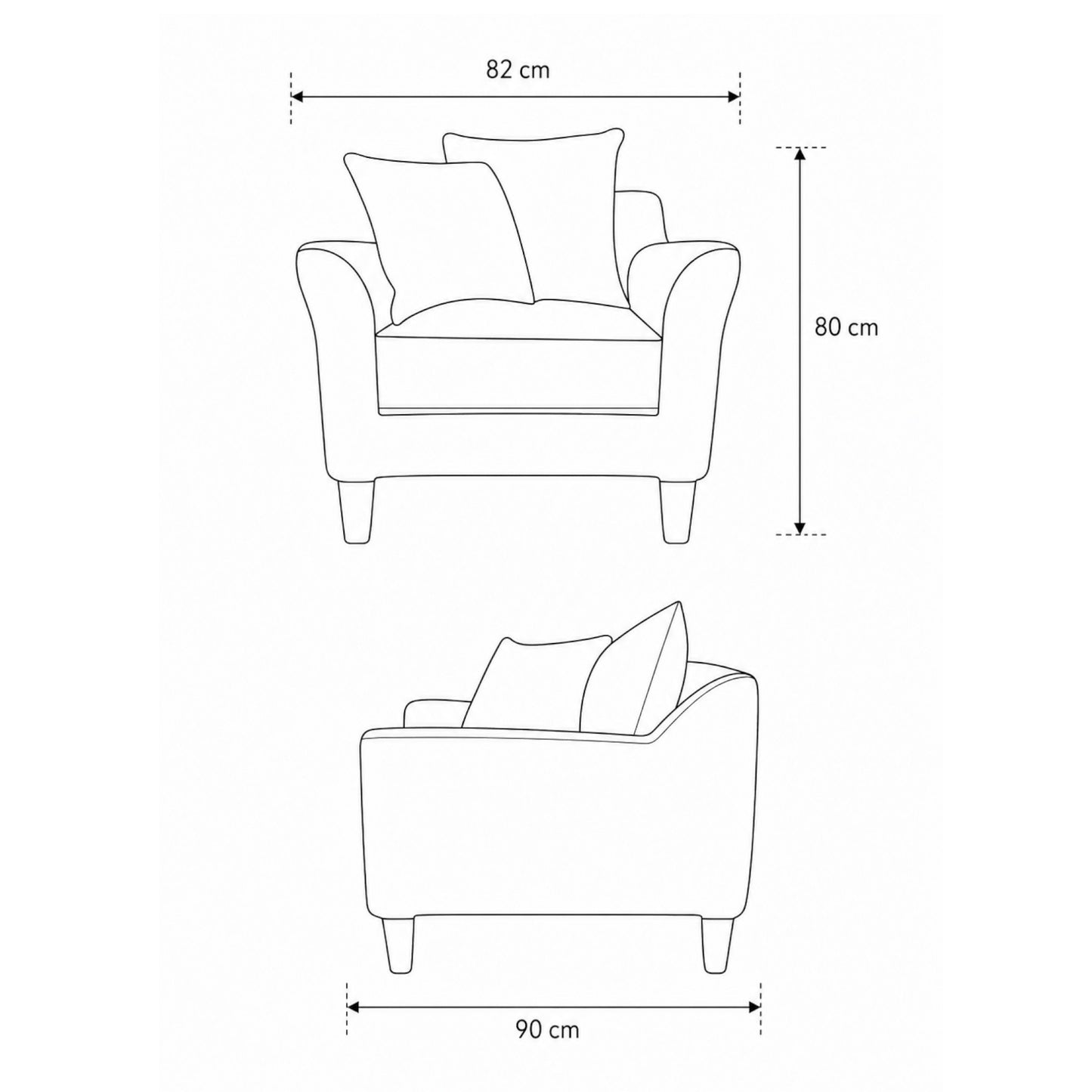 Sillón Tamoa - Amarillo