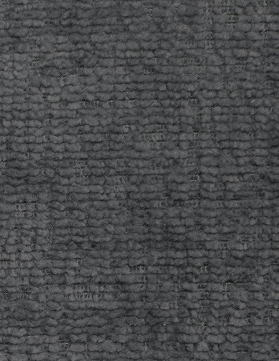 Detalle de textura en tela gris de sofá tipo tejido suave