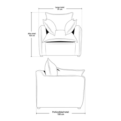 Sillón Bora