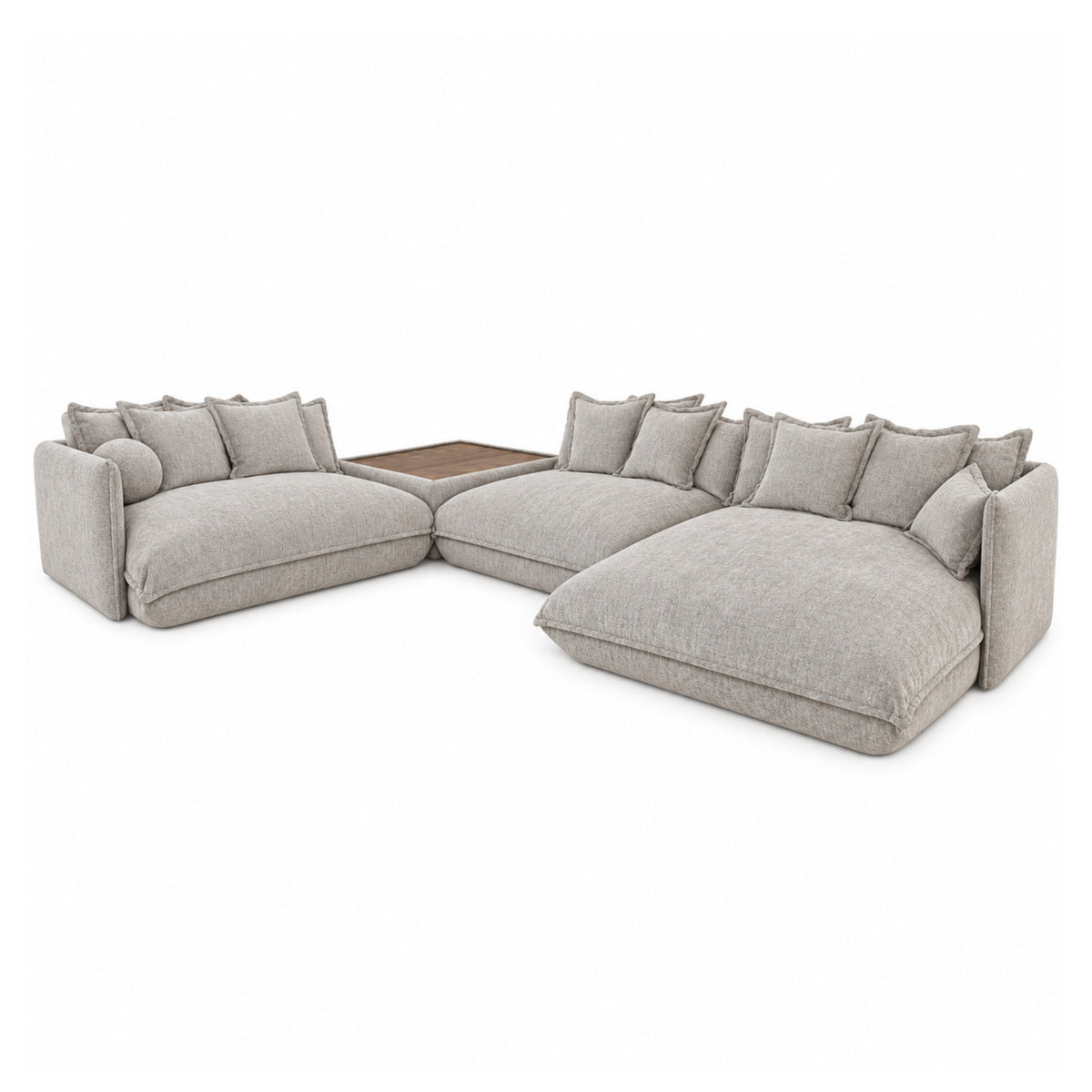 Sala modular Dreux con mesa esquinera
