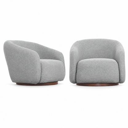Set de 2 sillones giratorios Tonal