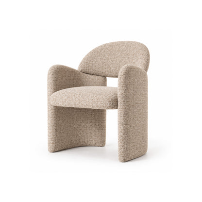 Silla de comedor tapizada Lugo - Beige