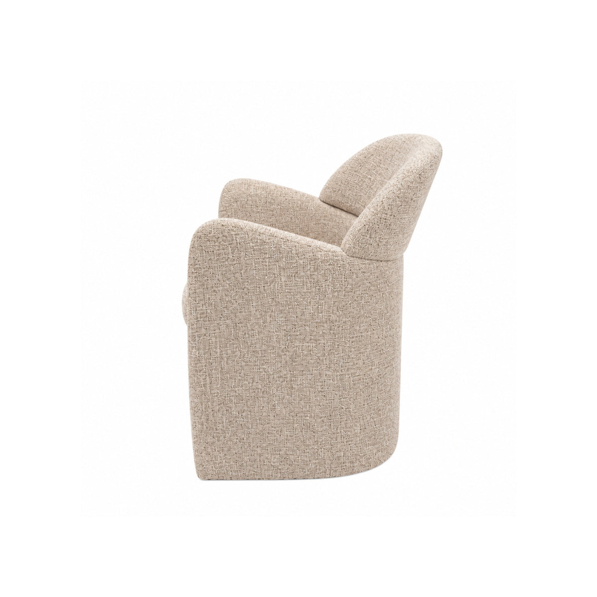 Silla de comedor tapizada Lugo - Beige
